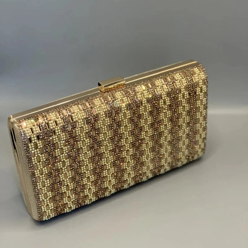 good quality bling diamond evening clutch purse 2023 clutch bags wholesale beaded luxury ladies clutch