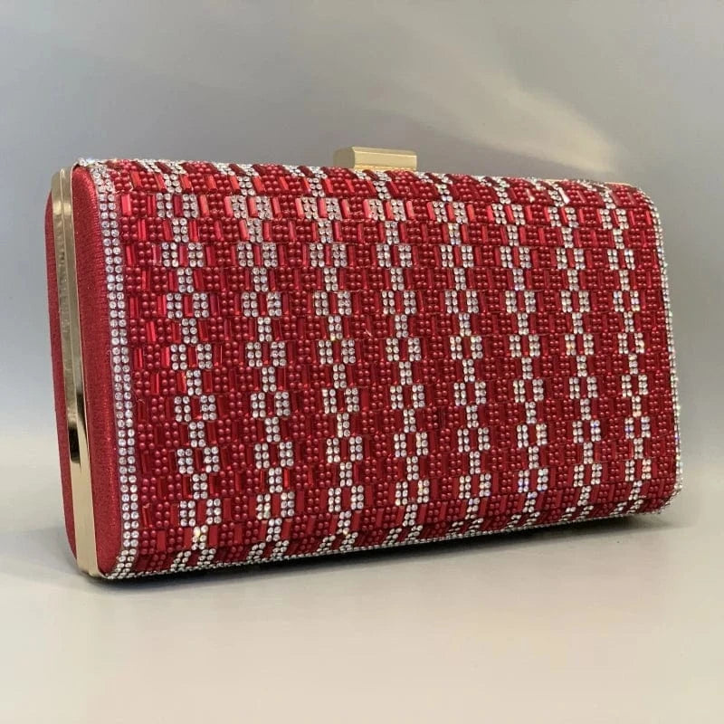 good quality bling diamond evening clutch purse 2023 clutch bags wholesale beaded luxury ladies clutch