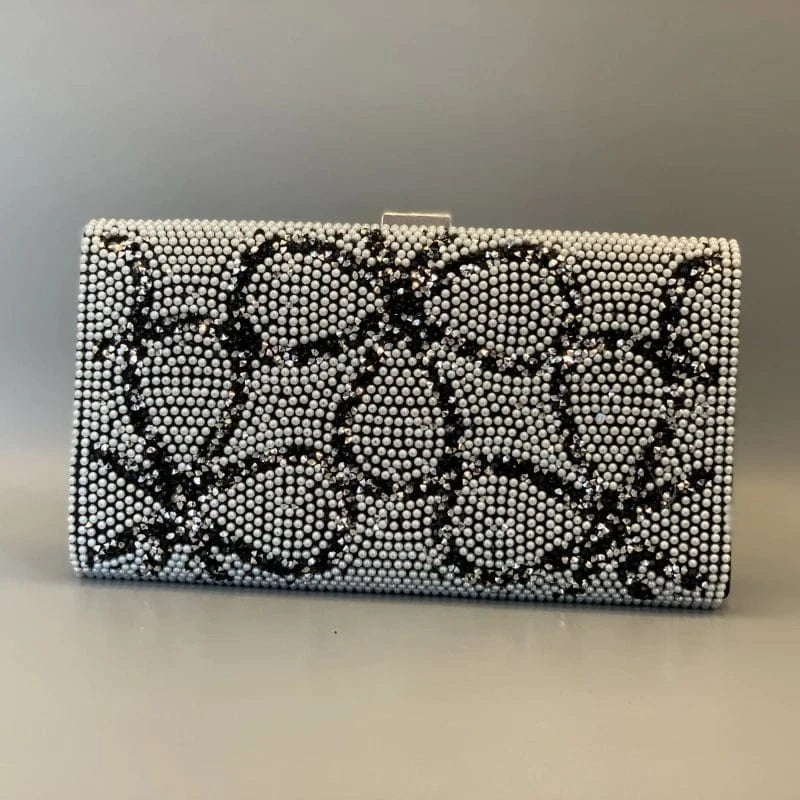 good quality wedding bridal clutch bag latest pearl evening clutch purses beaded 2023 womens clutch