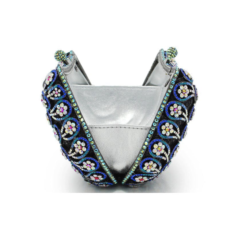 Good Quality Wedding Bridal Luxury Evening Clutch Bag Ladies Handmade Dinner Crystal Evening Bag Rhinestone Purse For Woman