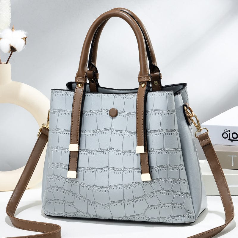 Gray ladies bags 2023 New Arrival  women's messenger stone bags for women bag for girls shoulder factory wholesale handbags