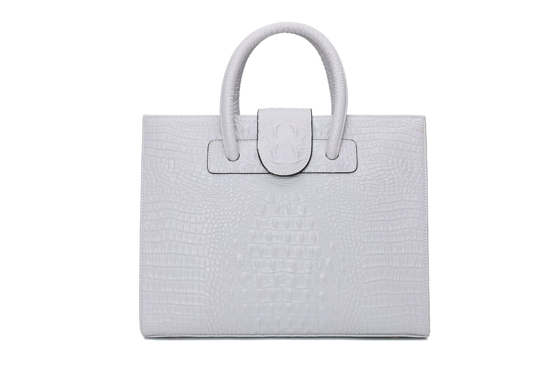 Gray Two sizes alligator pattern handbags ladies new trend luxury bags shoulder real leather crocodile handbag fashion womens handbag