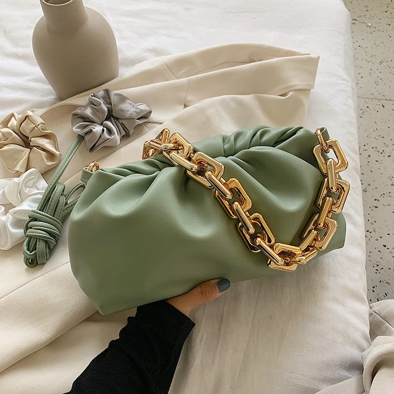 green JANHE bourses femme sac a main Women Pu Leather Shoulder Bags Purse And Handbags For Ladies