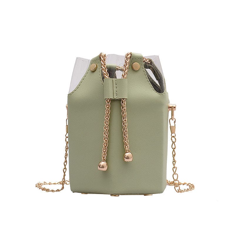 green New Design chain messenger bag With Good Material