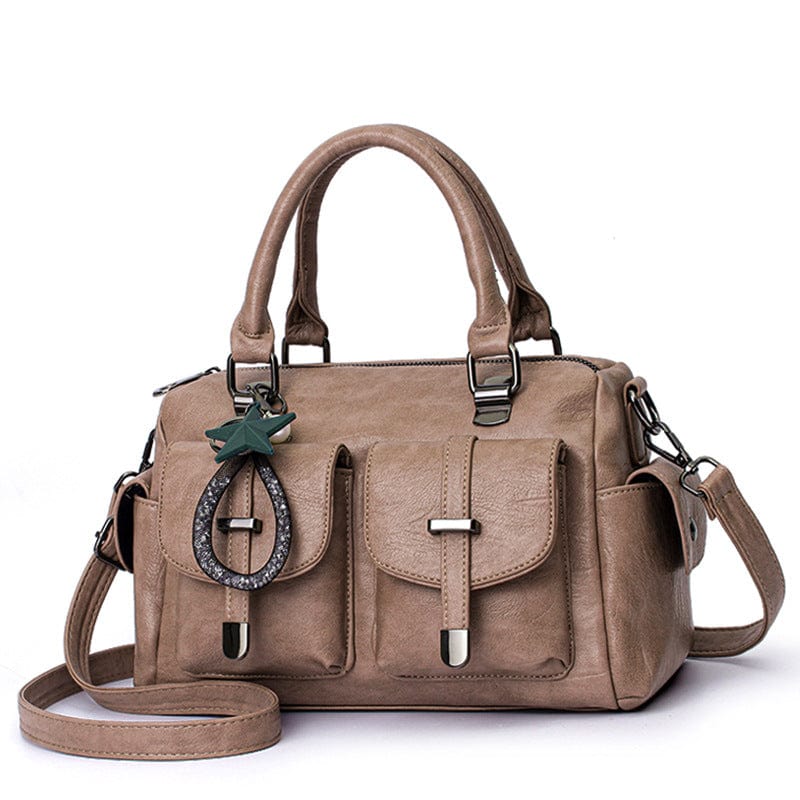 Handbag Woman 2022 New fashion handbag Korean soft leather large capacity single shoulder bag wholesale
