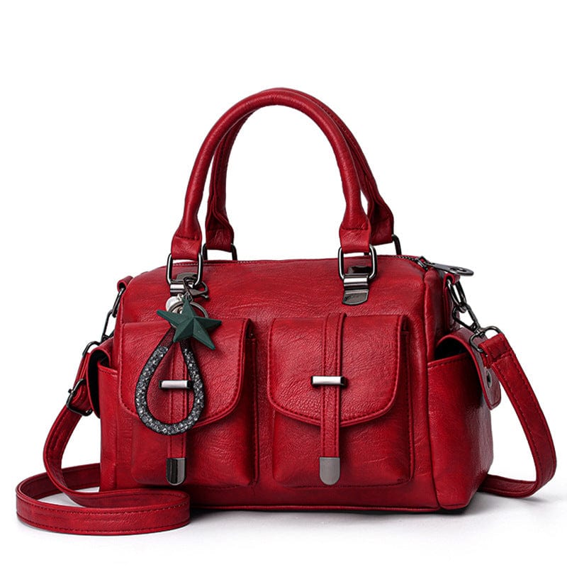 Handbag Woman 2022 New fashion handbag Korean soft leather large capacity single shoulder bag wholesale