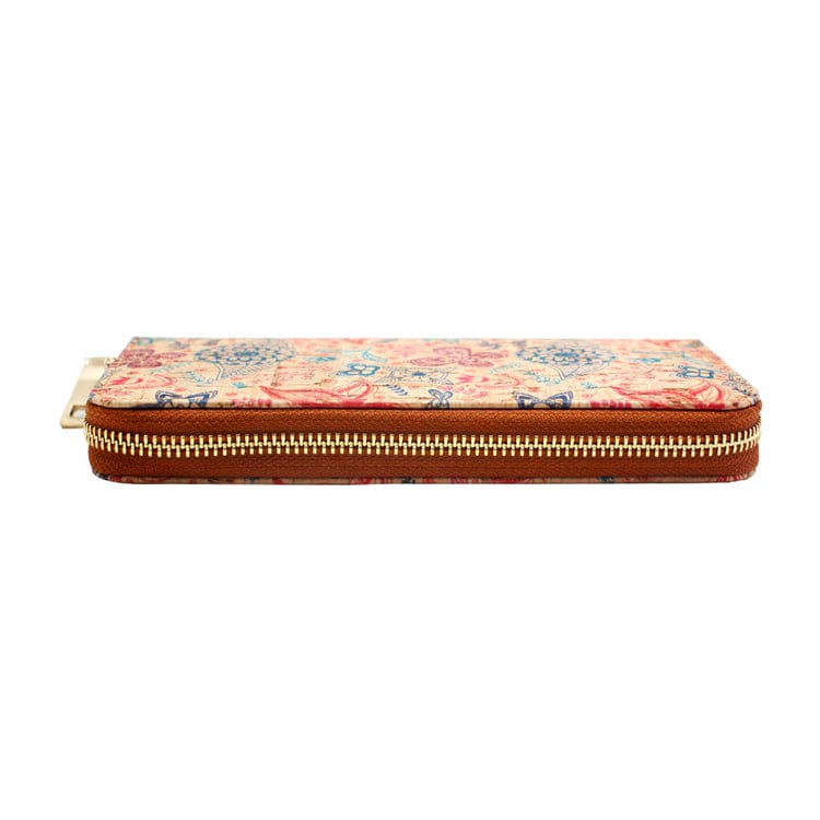 Handmade New Trending Eco-friendly Small MOQ Cork Cardholder RFID Ladies Wallet Purse with Strap and Coin Pocket