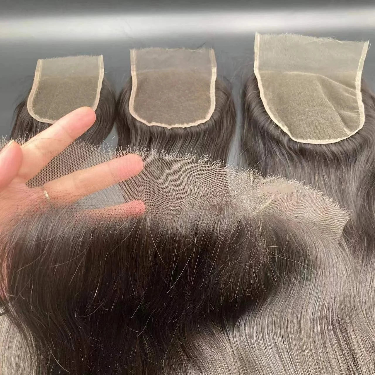 hd lace closure remy hair 4x4 5x5 6x6 closure hd Swiss lace 13x4 13x6 HD lace frontal human hair