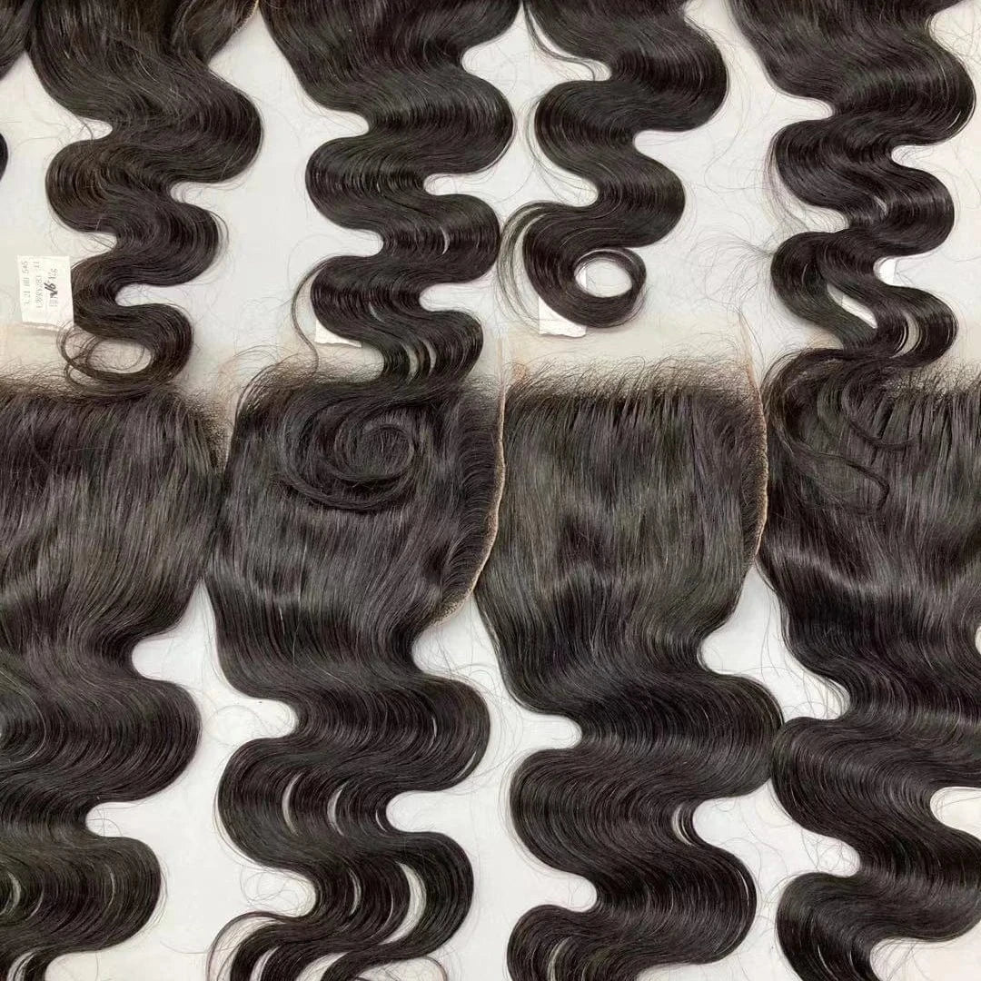 hd lace closure remy hair 4x4 5x5 6x6 closure hd Swiss lace 13x4 13x6 HD lace frontal human hair