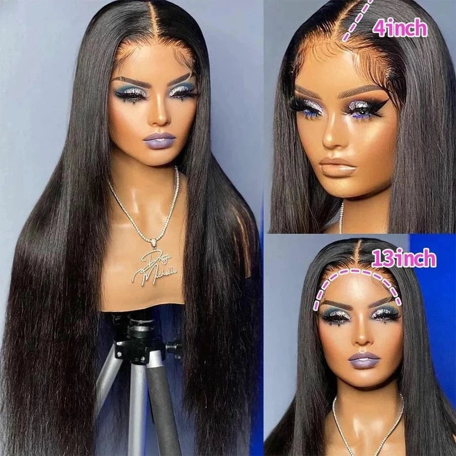 Hd Lace Frontal Wig 13x4 Lace Front Human Hair Wigs for Black with Baby Women Hd Lace Frontal Wig