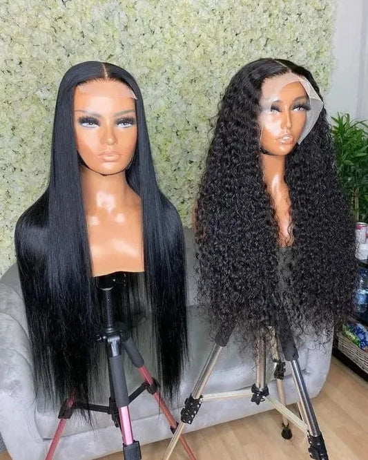 Hd Peruvian Lace Frontal Wig Brazilian Virgin Swiss Closure Lace Front Bone Straight Human Hair Wigs For Black Women