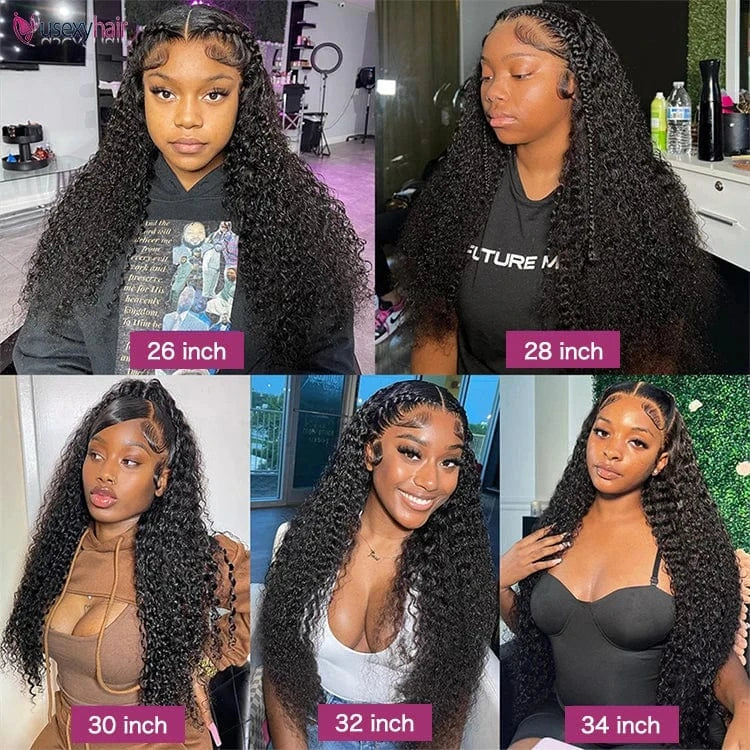 HD Swiss Lace 13x6 Curly Wave Virgin Brazilian Wig
