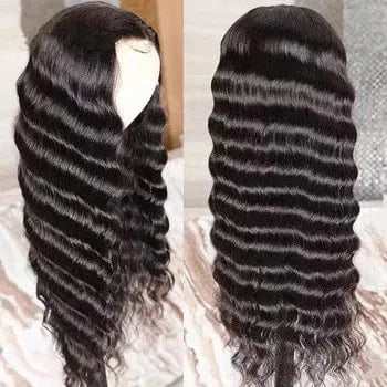 HD Swiss Lace 13x6 Curly Wave Virgin Brazilian Wig