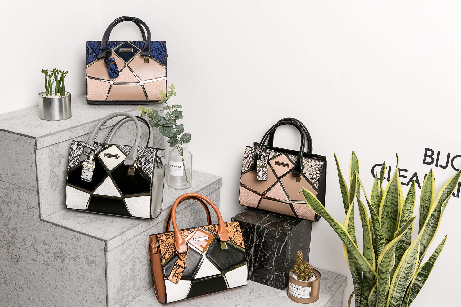 HEC Best-Selling Products Big Capacity Pu Handbag Women Shoulder Bag