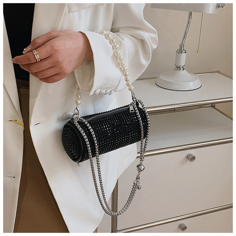 HEC Women Luxury Shining Shoulder Purses Fashion Quality Crystal Women Diamonds Party Clutch Handbag