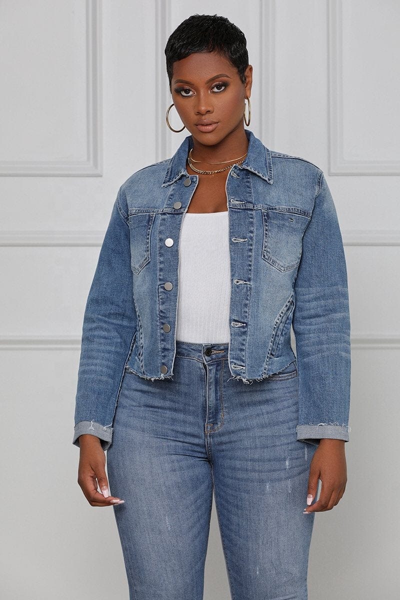 High Quality Cropped Slim Short Coat Short Fall Coats & Jackets Streetwear Ladies Fall Fashion Clothes Casual Coats For Women