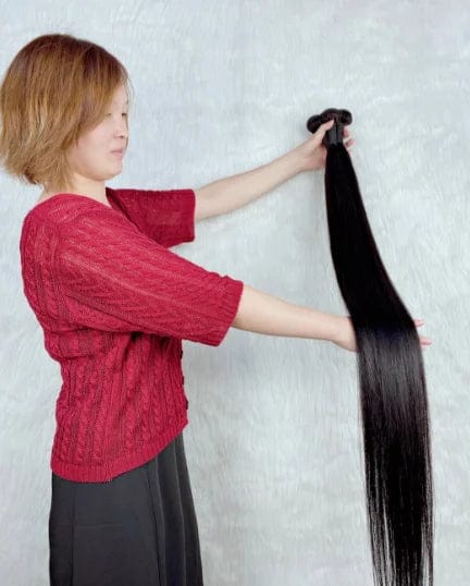 High Quality Long Length Remy Hair For Women Durable And Smoothing Touching Human Hair Extensions