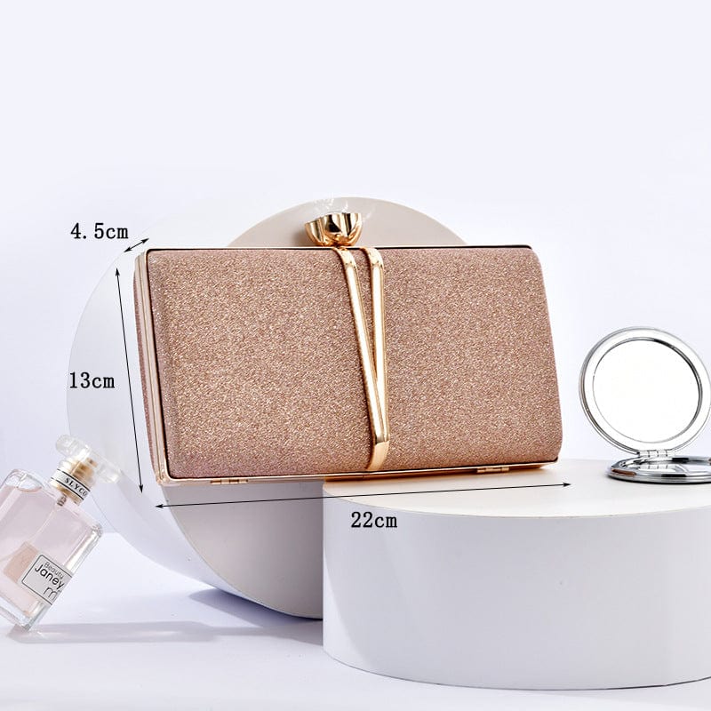 High quality party women's fashion sequins elegant dress dinner bag wedding crystal sequin ladies clutch bag