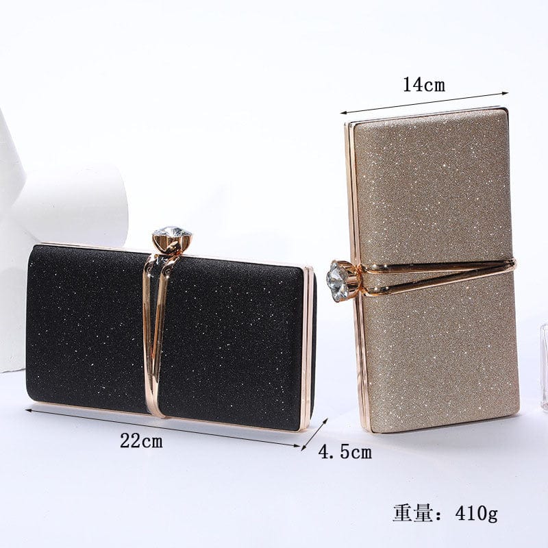 High quality party women's fashion sequins elegant dress dinner bag wedding crystal sequin ladies clutch bag