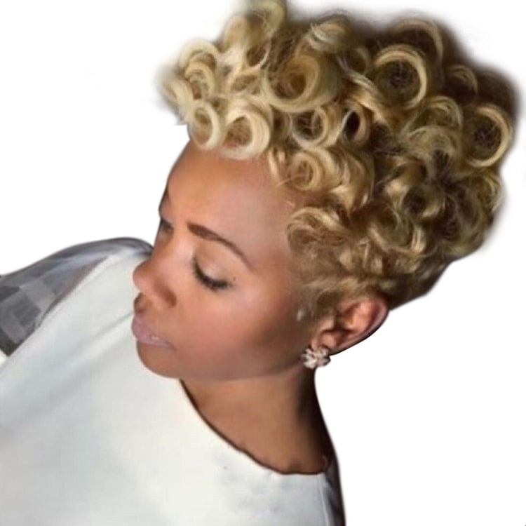 High Quality Product Healthy Comfortable 26cm Length Four Color Lady Synthetic Bob Wig