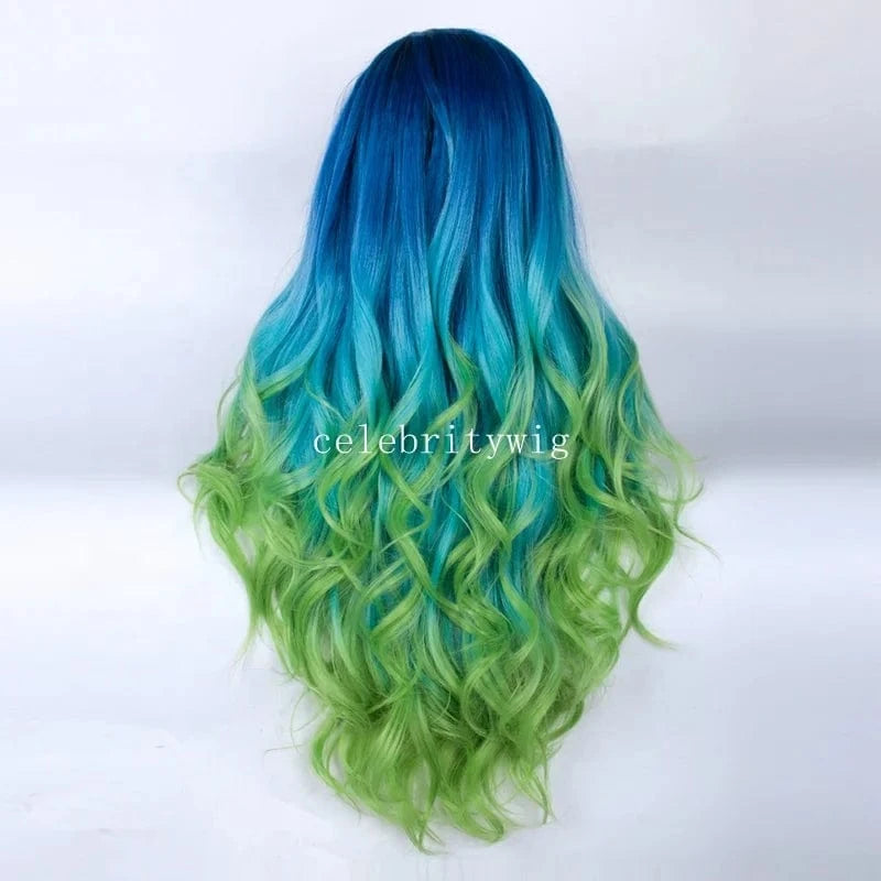 High Temperature Synthetic Hair Lace Wigs with Natural Hairline for Women Sale
