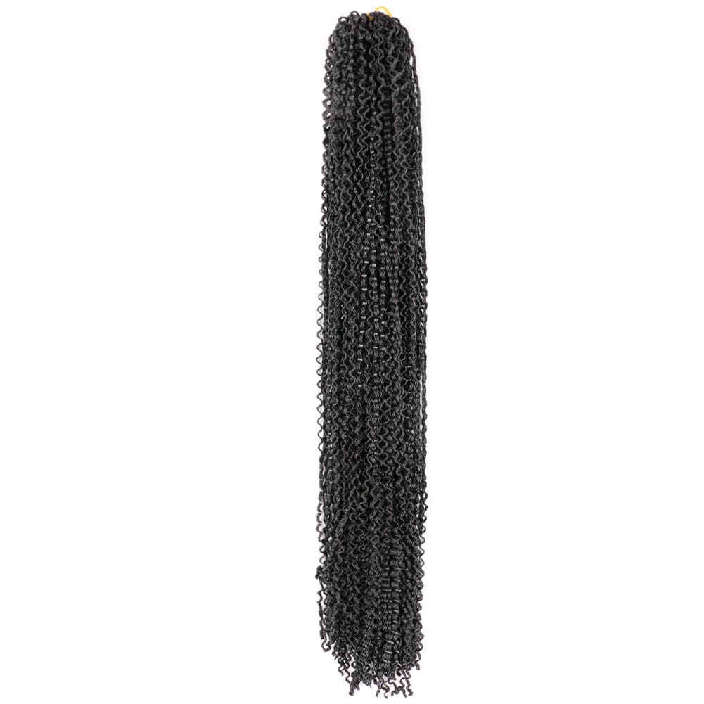 High Temperature Synthetic Zizi Crochet Braids 28 Strands Black Pink Purple Box Braids Pink Hair Extension zizi box braids