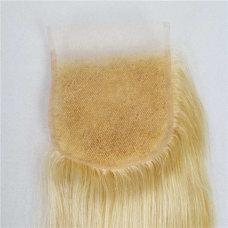Highknight Single Knots Virgin Hair 613 Blond Color Swiss Lace 4*4 5*5 6*6 HD Lace Closure 13x4 13x6 Lace Frontal Closure