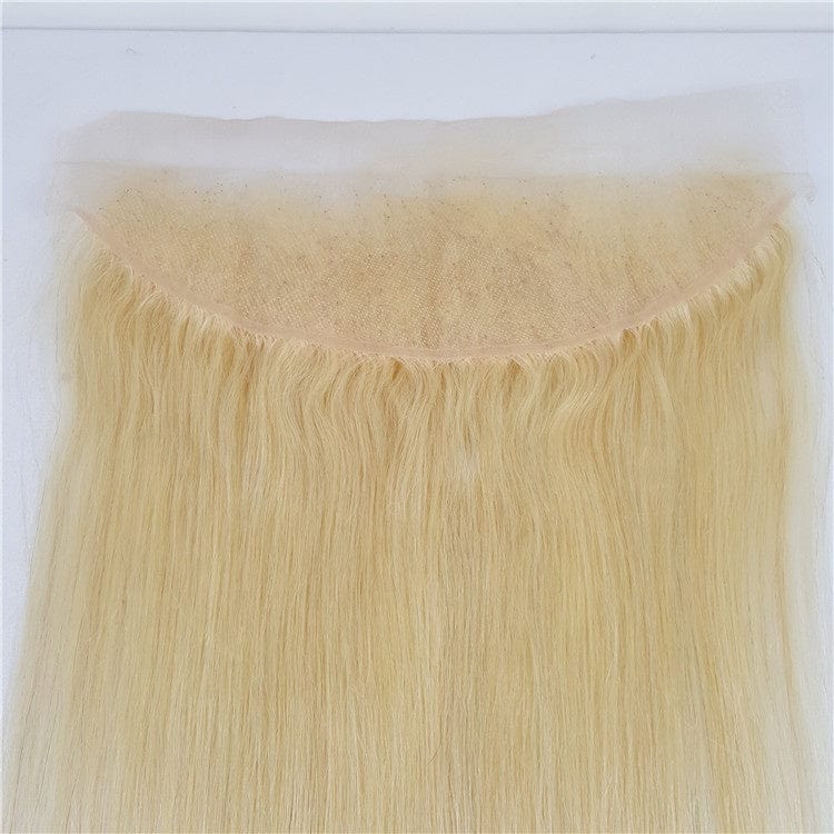 Highknight Single Knots Virgin Hair 613 Blond Color Swiss Lace 4*4 5*5 6*6 HD Lace Closure 13x4 13x6 Lace Frontal Closure
