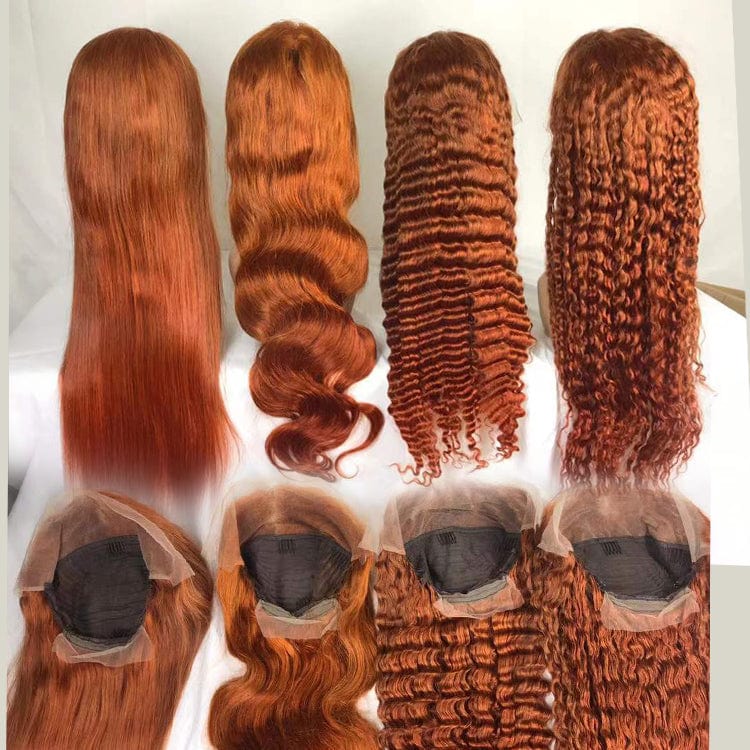 highlight 1b honey brown color straight human hair lace front wig custom color honey blonde colored ombre highlight wave wigs