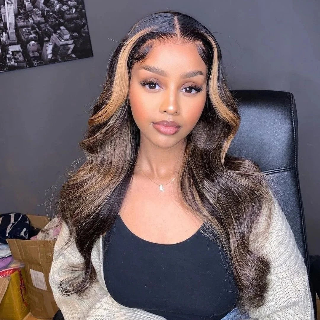 Highlight Brazilian Cuticle Aligned Cheap Lace Wig Vendors Bone Straight Human Hair Lace Wig 100% Human Hair Wigs