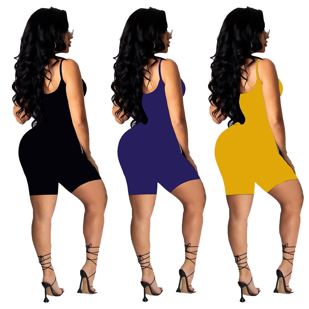 Holiday Style Drop shipping Letter Print Straps Short Rompers