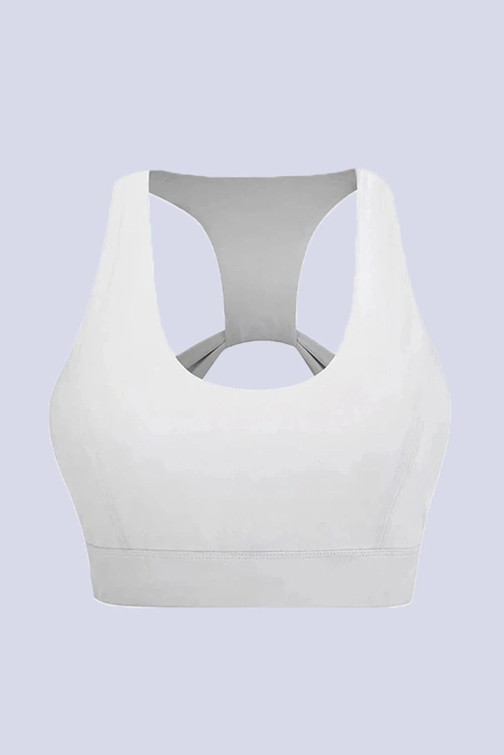 Hollow Stretch Fit Wirefree Sujetador Deportivo Running Workout Gym Fitness Yoga Bra High Impact Backless Sports Bras For Womens