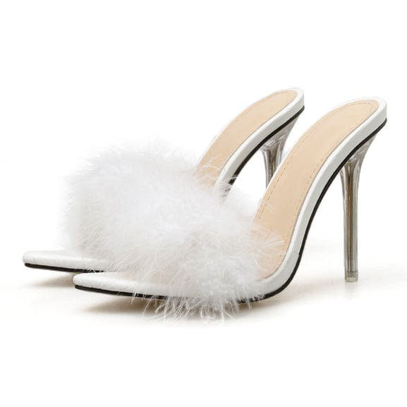 Hot sale 2022 new style Mao Mao net red half care fashion water gold heel sandals and slippers