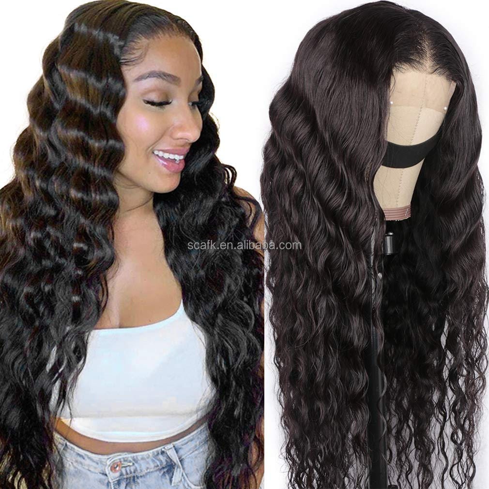 Hot sale cheap wholesale brazilian straight 360 full lace front human hair wig for black women natural hd transparent lace front