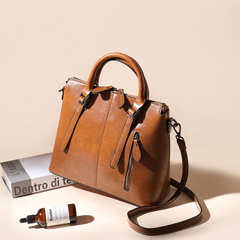 Hot sale custom logo genuine handbags for women leather ladies fashion trend diagonal shoulder bags handbag for woman handbags