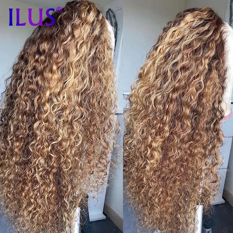 Hot Sale Free Shipping Jerry Curly 1B/27 Highlight Color 200 Full Lace Front Human Hair Wigs For Black Women HD Lace Frontal Wig