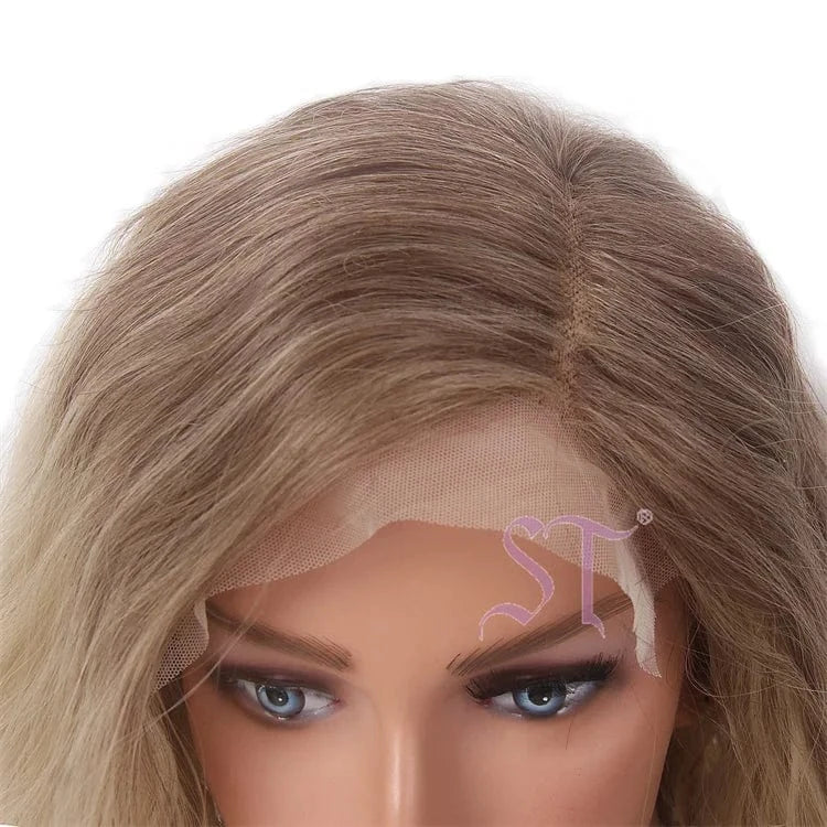 Hot Sale High Quality Yaki Short Bob HD Synthetic Hair Wigs Lace Front Wig