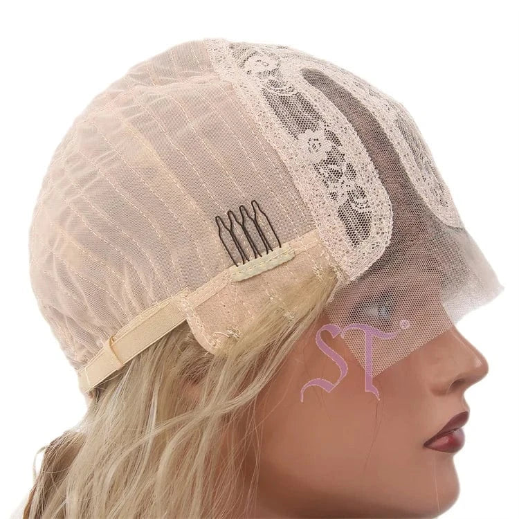Hot Sale High Quality Yaki Short Bob HD Synthetic Hair Wigs Lace Front Wig