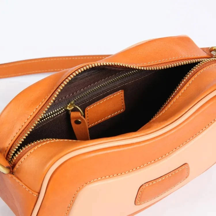 Hot Sale Korean Style Genuine Leather Underarm Bag For Women High-Grade Vintage Leather Crossbody Bag Underarm Bag