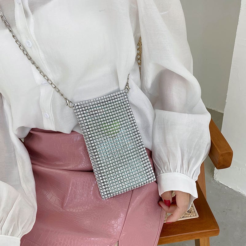 Hot Sale Mini Sequined Diamond Bag Luxury Bags Women'S Messenger Chains Handbags