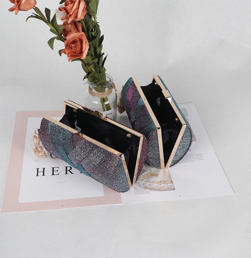Hot sale new style ladies color women party wallet wedding clutch evening handbag for women