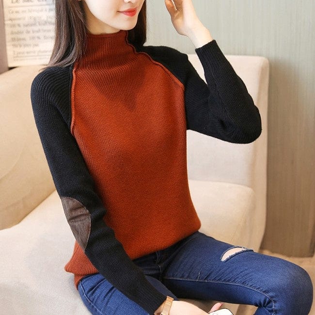 Hot Sale Pink Lady Appliques Knitwear
