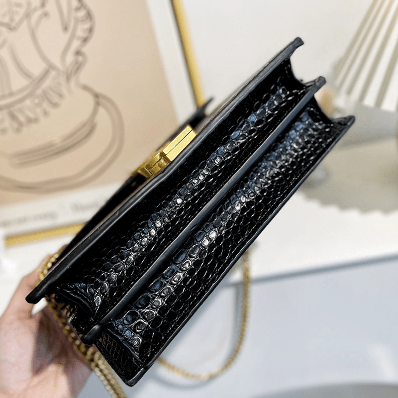 Hot sale tas wanita sacs designer ladies crocodile leather hand bags famous brands female purses and handbags for women luxury