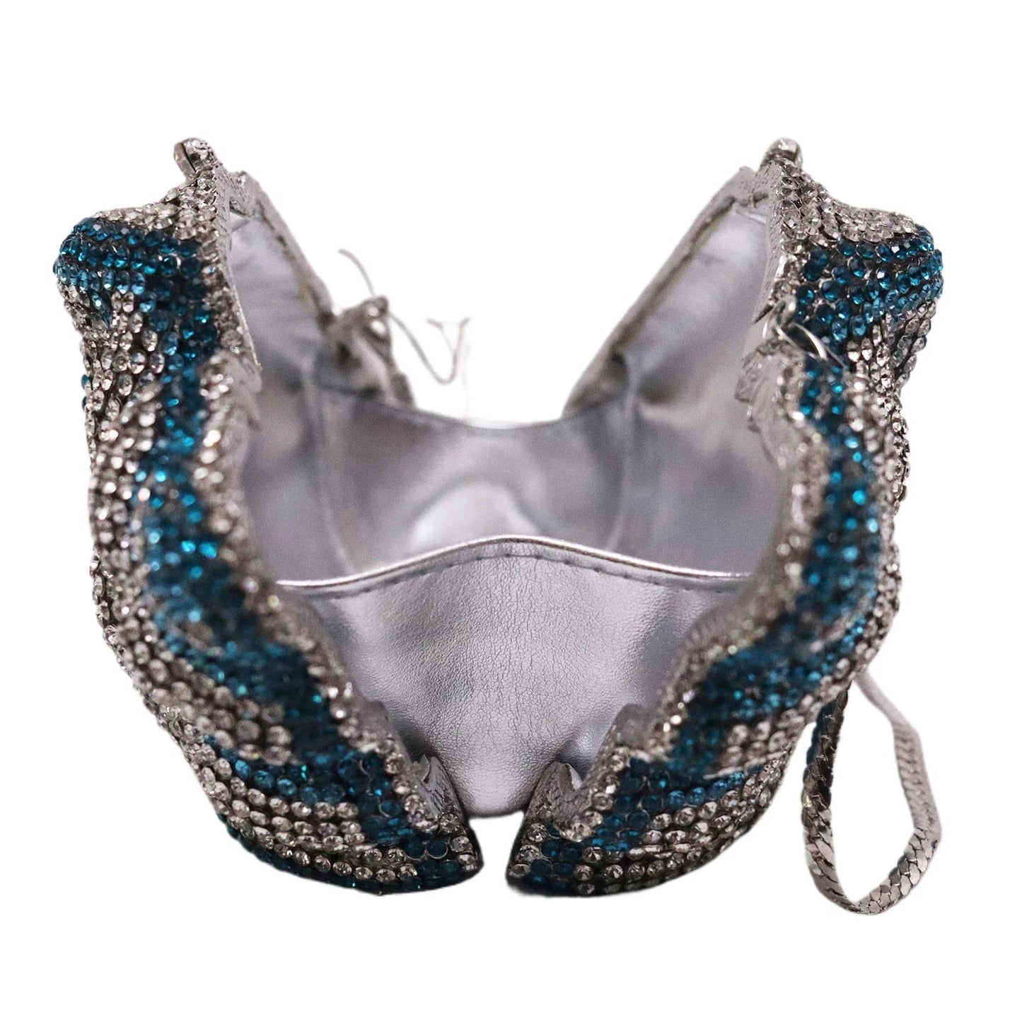 Hot Sales Conch Rhinestone Purse Beach Party Shell Clutch Bling Purse Clutch Bags with Crystal Accentsfor Women Luxury wedding