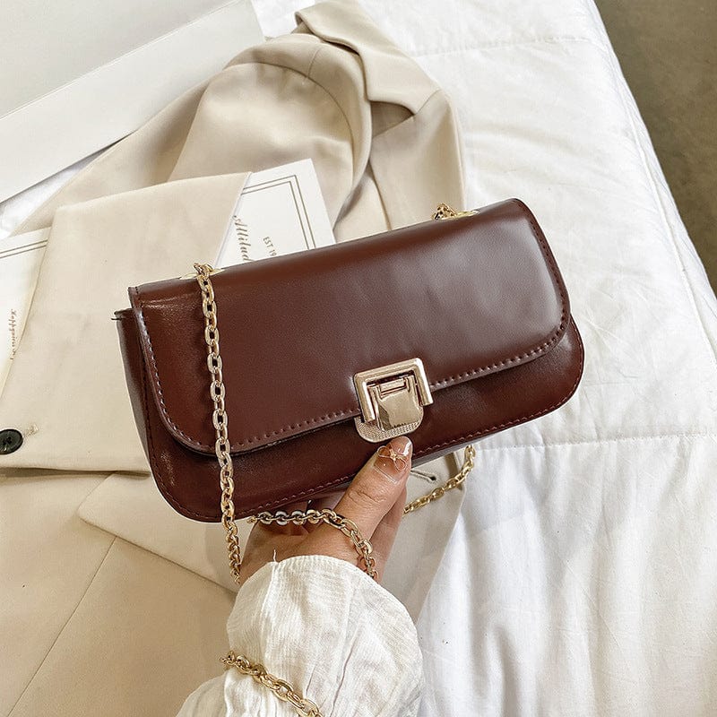 Hot Sales Solid Color Fashion Casual All Match Ladies Crossbody Hand Bags Shoulder Bag For Women