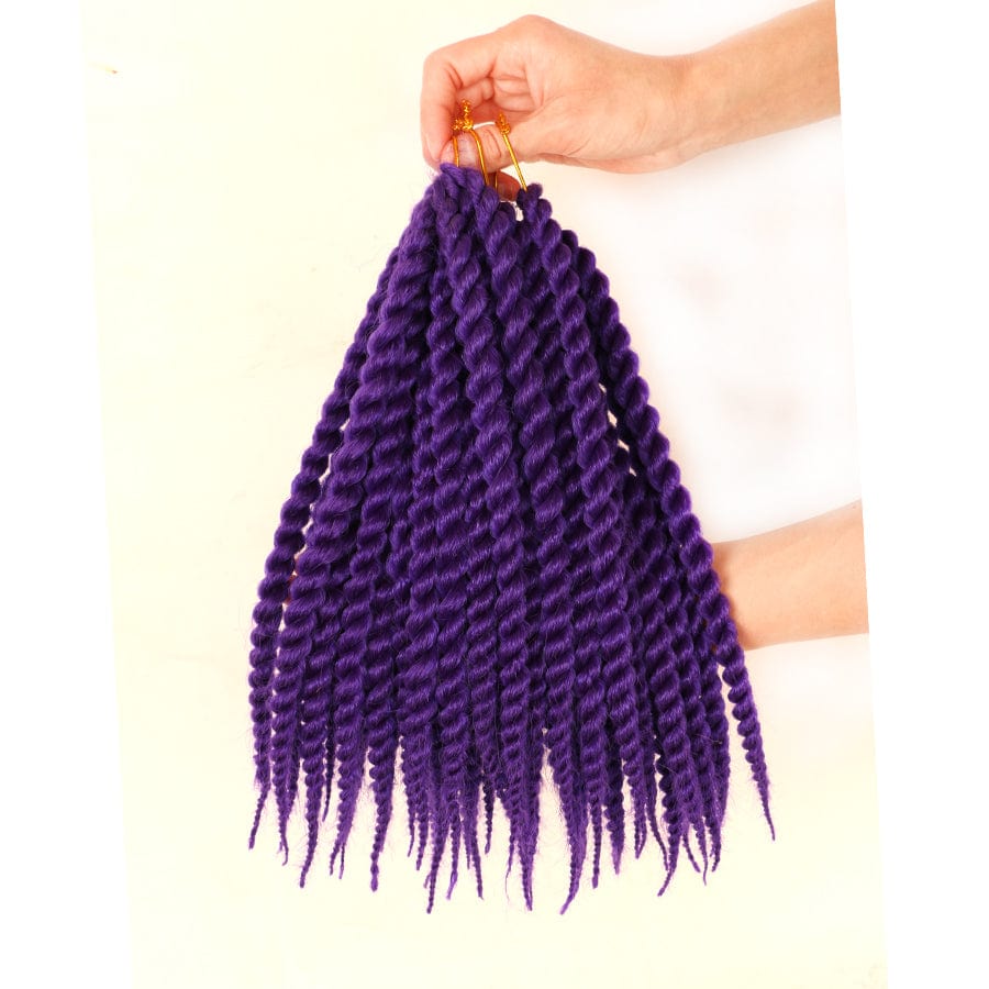 Hot sell 22 inches 12stands synthetic braiding hair afro twist braids straight crochet braid hair senegalese hair extension