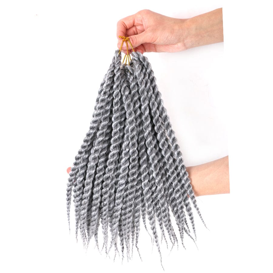 Hot sell 22 inches 12stands synthetic braiding hair afro twist braids straight crochet braid hair senegalese hair extension
