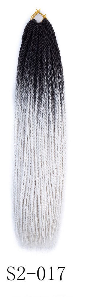 Hot sell afro kinky bulk senegalese hair extensions for braids and crochets senegalese twist briads