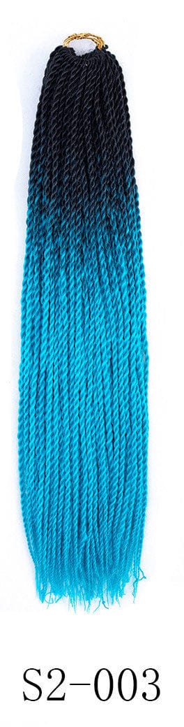 Hot sell afro kinky bulk senegalese hair extensions for braids and crochets senegalese twist briads