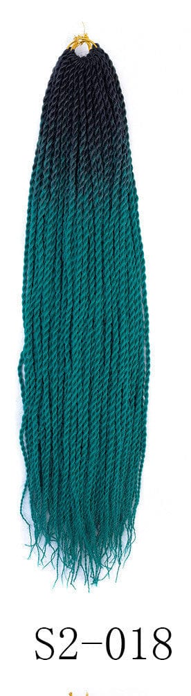 Hot sell afro kinky bulk senegalese hair extensions for braids and crochets senegalese twist briads
